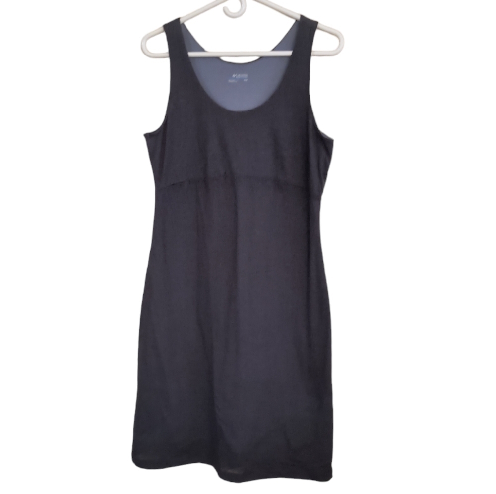 Columbia "See Thru You" Burnout Cotton Blend Tank Dress Size M